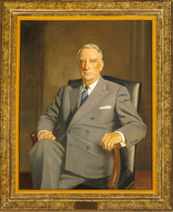 Portrait of Frederick Moore Vinson.