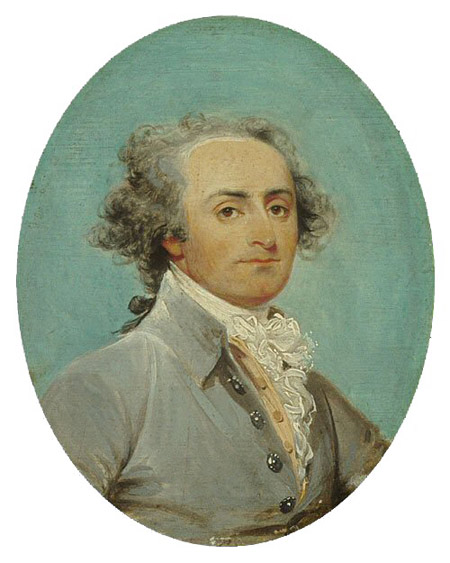 Color portrait of Giuseppe Ceracchi Portrait