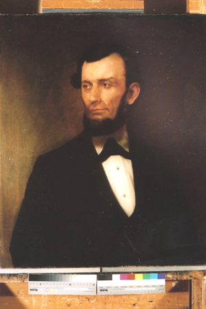Oil Lincoln Portrait