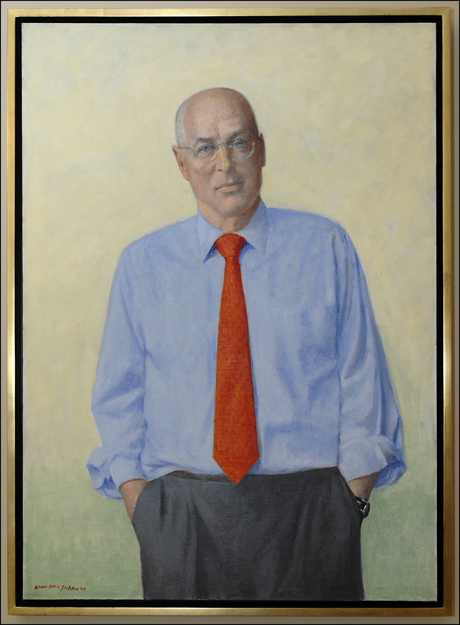 Secretary Paulson's official portrait