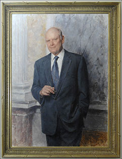 Secretary Snow's official portrait