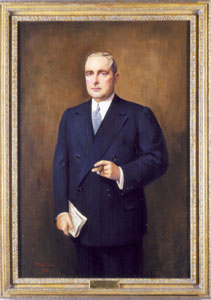 Portrait of Ogden L. Mills.