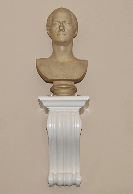 Hamilton bust insitu today