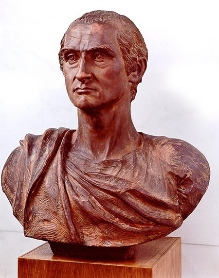 Color photograph of Ceracchi Bust of John Jay