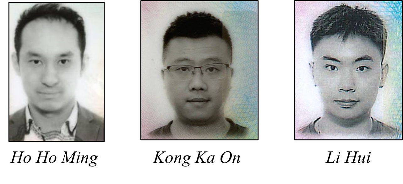 Picture of Ho Ho Min, Kong Ka On, Li Hui