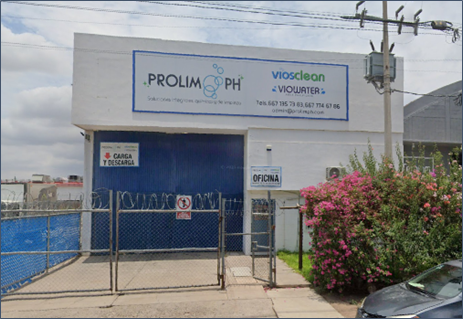 Prolimph Storefront Culiacan Sinaloa