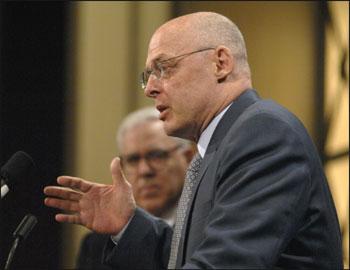 Photo: Paulson Speaks on Government Sponsored Enterprises