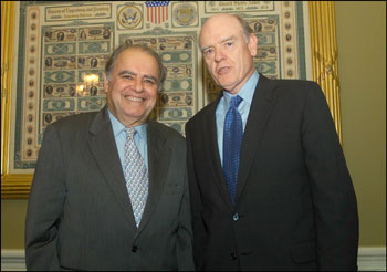 Secretary John Snow Meets with Inter-American Development Bank President Iglesias on Latin American Growth and Development