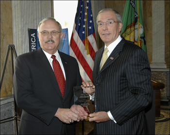 Photo: Treasury Honored with Historic Preservation Award