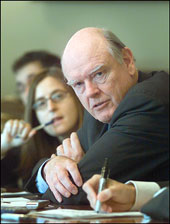 Photo: Secretary Snow Announces Administration's Nationwide Social Security Tour