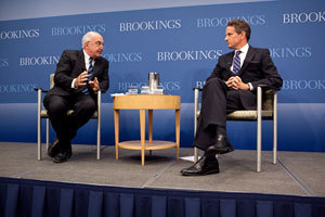 Secretary Geithner at Brookings