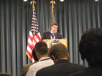 Photo: Under Sec McCormick Holds Briefing on G7 Meeting