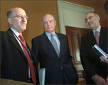 Photo: Snow meets with the Iraqi Ministry of Finance and Central Bank