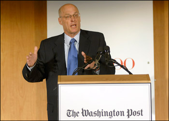 Photo: Paulson Speaks on Housing and Credit Markets