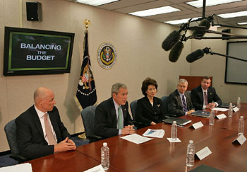 Photo: Treasury and OMB Release FY2007 Budget Results