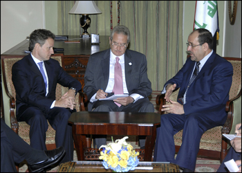 Treasury Releases Photo from Geithner, Maliki Meeting