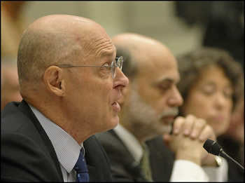 Photo: Paulson Testifies on Financial Rescue Legislation