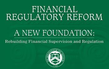 Photo: U.S. Treasury Department Releases Financial Regulatory Reform: A New Foundation Report