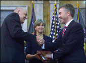 Photo: Ryan Sworn Into Office with Treasury Ceremony