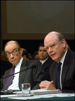 Photo: Secretary Snow Testifies on Economic Relations with China