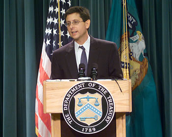 Photo: Asst Sec Swagel Speaks on Economy