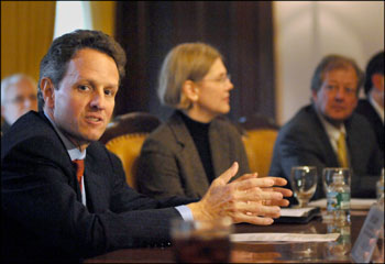 Photo: Treasury Secretary Geithner