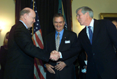 Secretary Snow Receives Final Report from President’s Panel on Tax Reform
