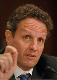 Testimony of Treasury Secretary Timothy F. Geithner