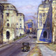 Detail of a WPA painting from the Treasury Collection