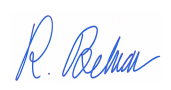 Rostin Behnam signature