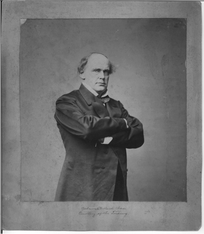 Black and white photograph of Samuel Chase.