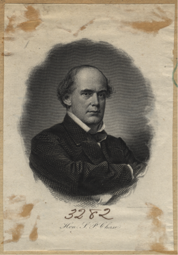 Black and white engraving of Samuel Chase.