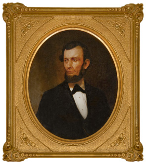 Framed Lincoln Portrait
