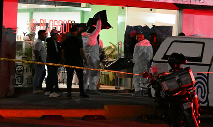 Photo of Mexican Social Media Influencer Murder Scene