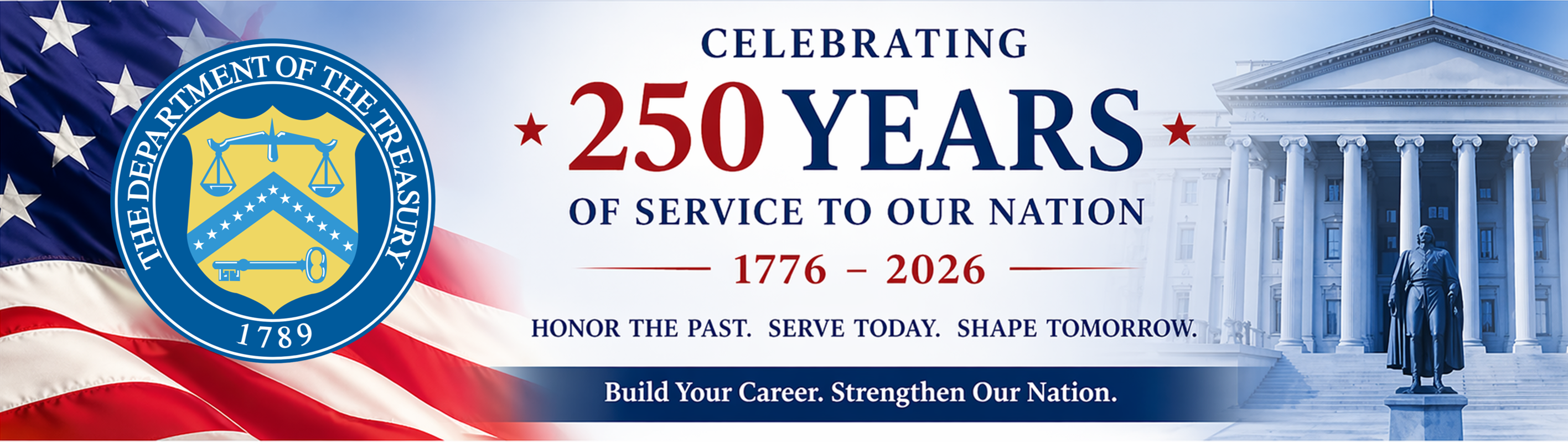 250th Anniversary USAJOBS Banner