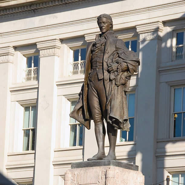 Hamilton statue