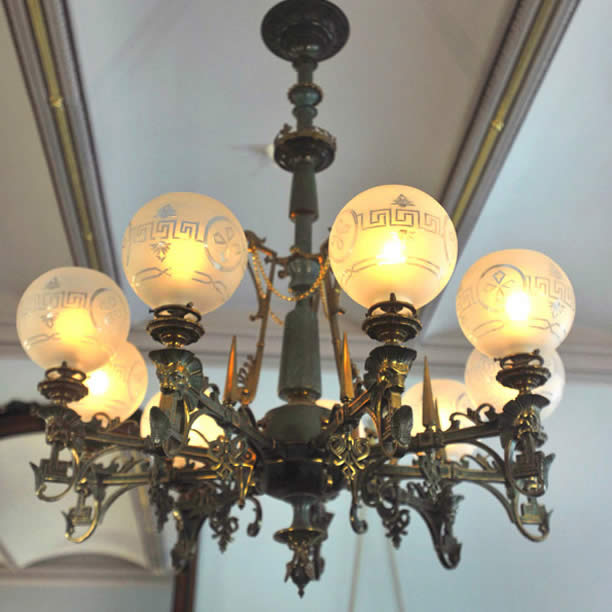 Johnson suite chandelier 