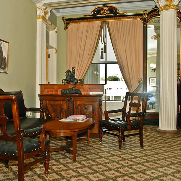 Johnson suite outer office