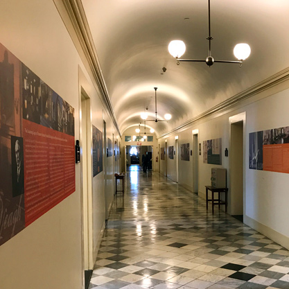 Treasury building hallway